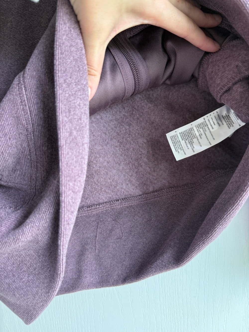 adidas Dusty Mauve Full-Zip Fleece Jacket - Picture 6 of 9